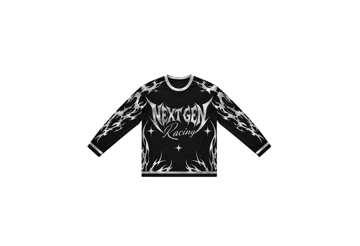 Black reflective jersey
