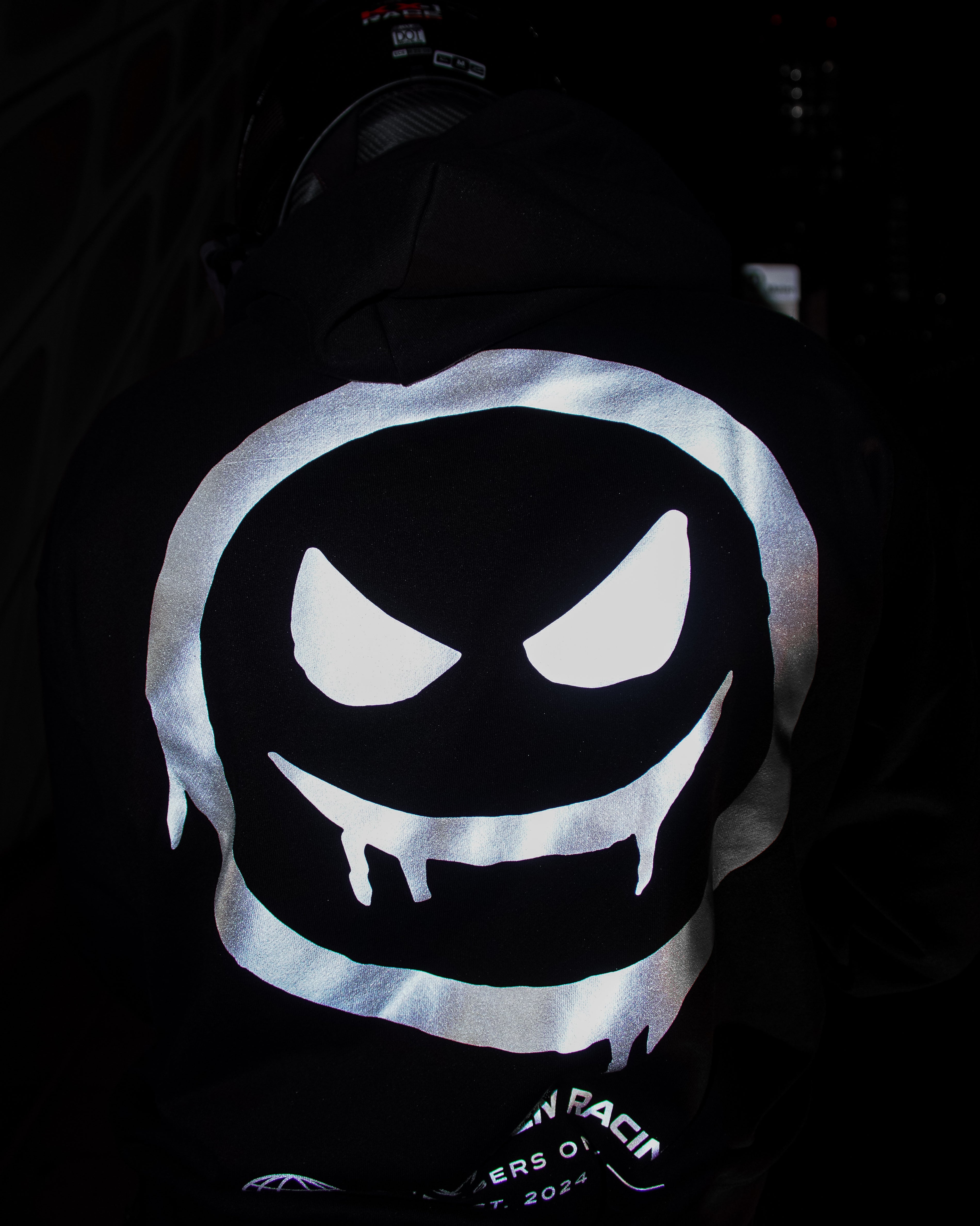 REFLECTIVE LOGO HOODIE
