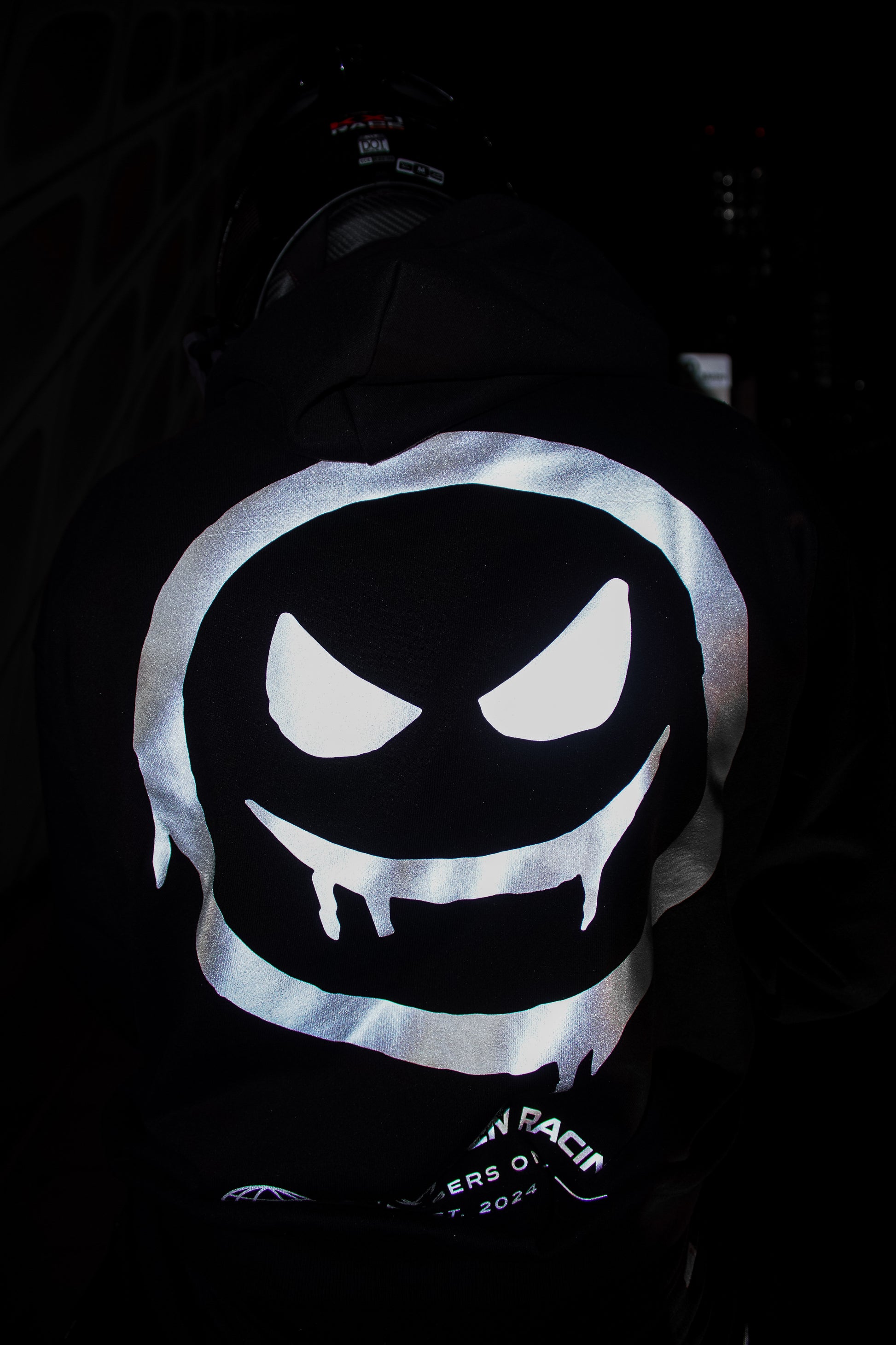 REFLECTIVE LOGO HOODIE