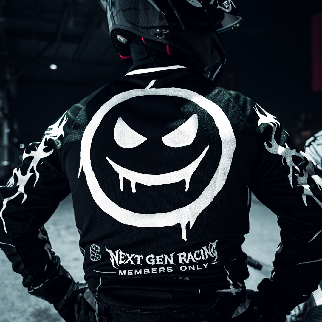 BLACK JERSEY (REFLECTIVE)