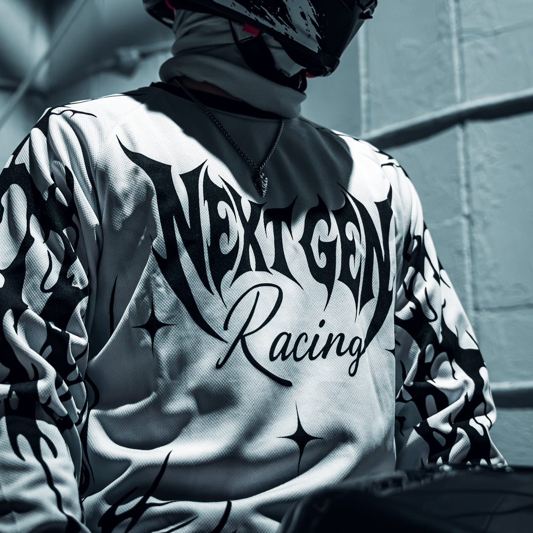 WHITE JERSEY (NON-REFLECTIVE)