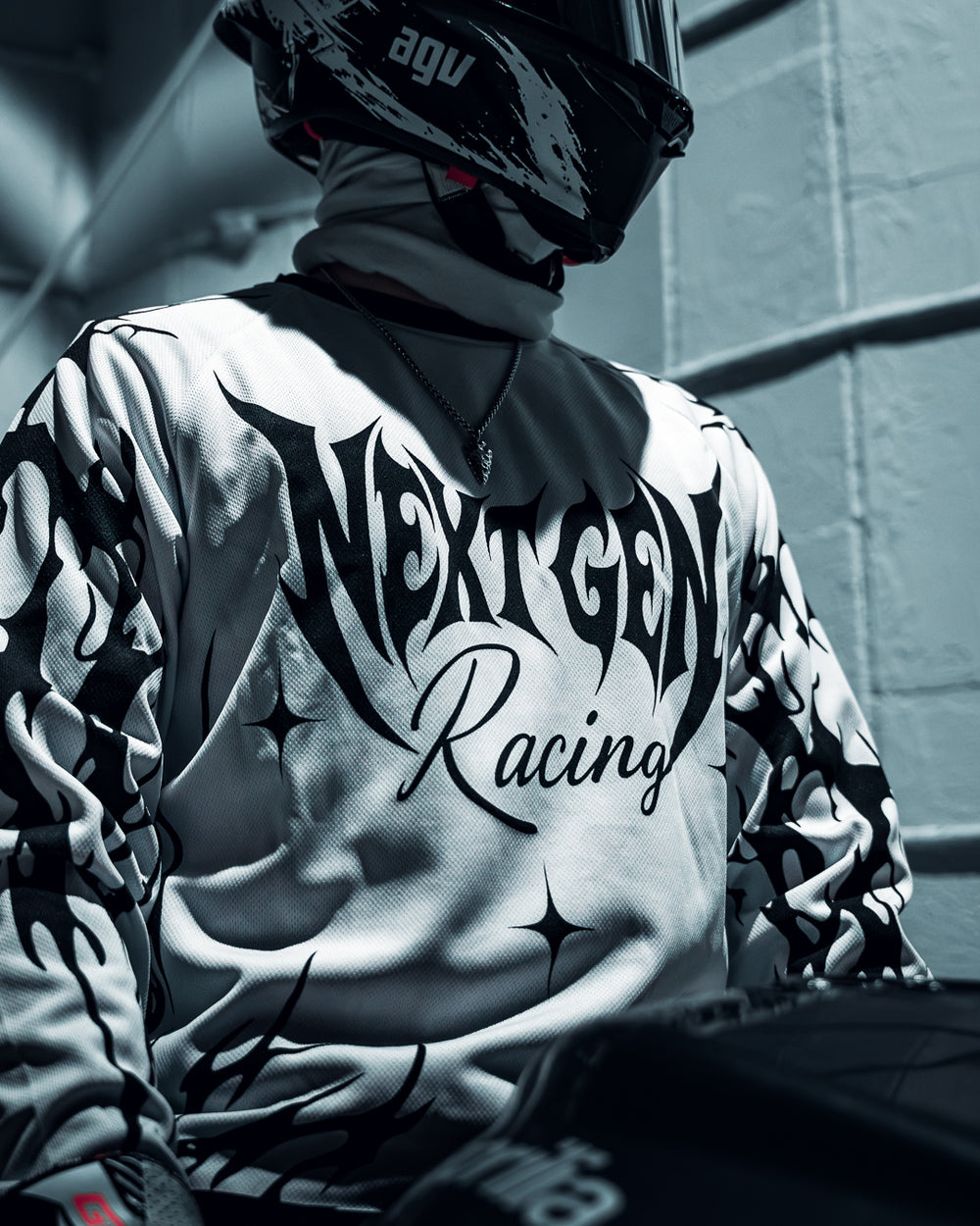 WHITE JERSEY (NON-REFLECTIVE)
