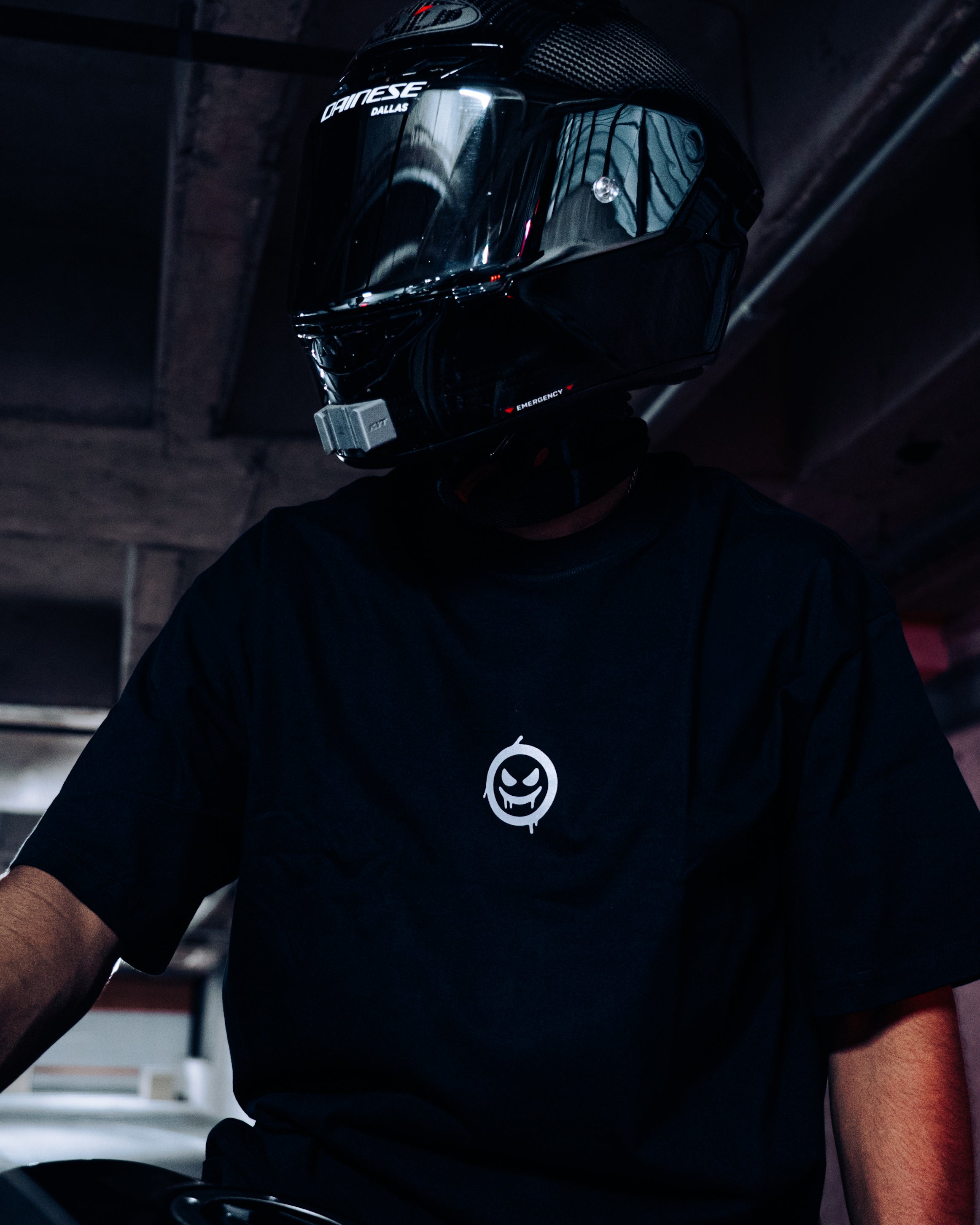 "BORN TO RACE" REFLECTIVE TEE