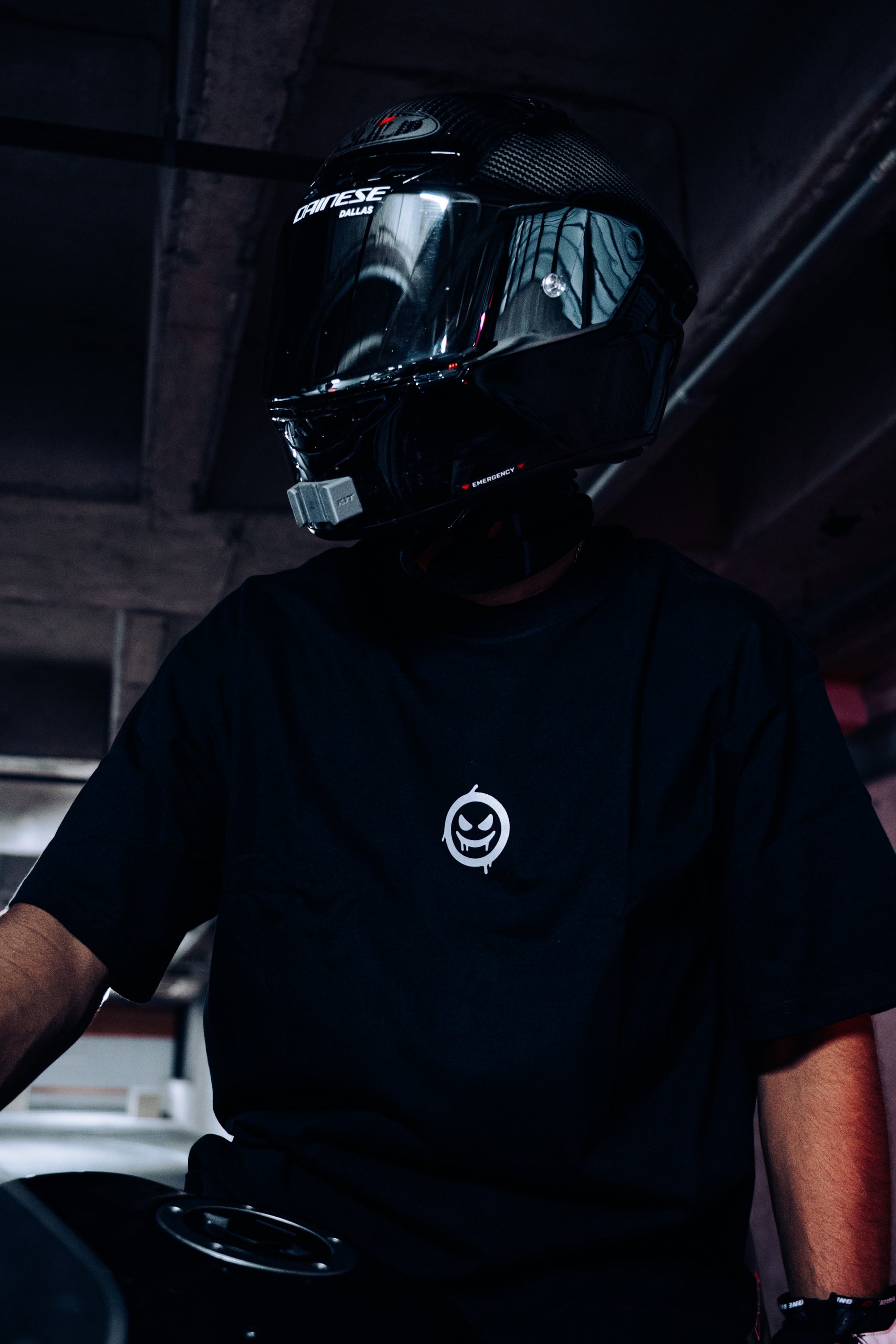 "BORN TO RACE" REFLECTIVE TEE