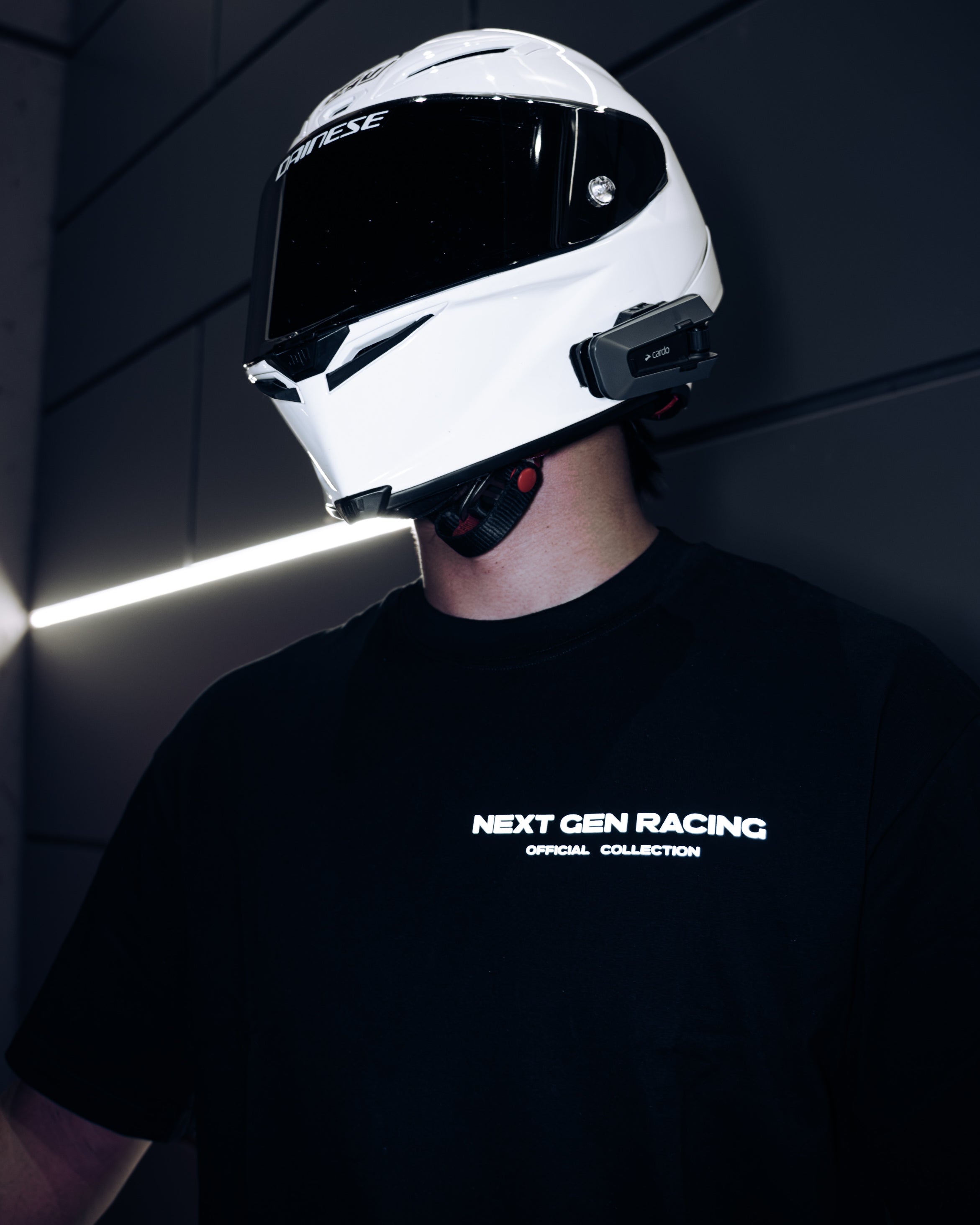 "CATCH UP" REFLECTIVE TEE (BLACK)