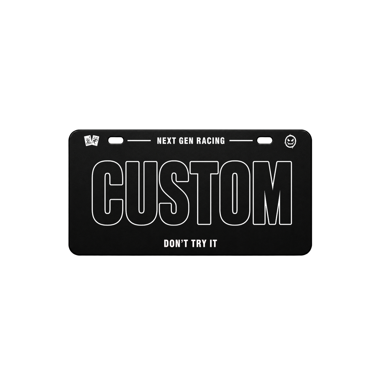 CUSTOM BIKE PLATE