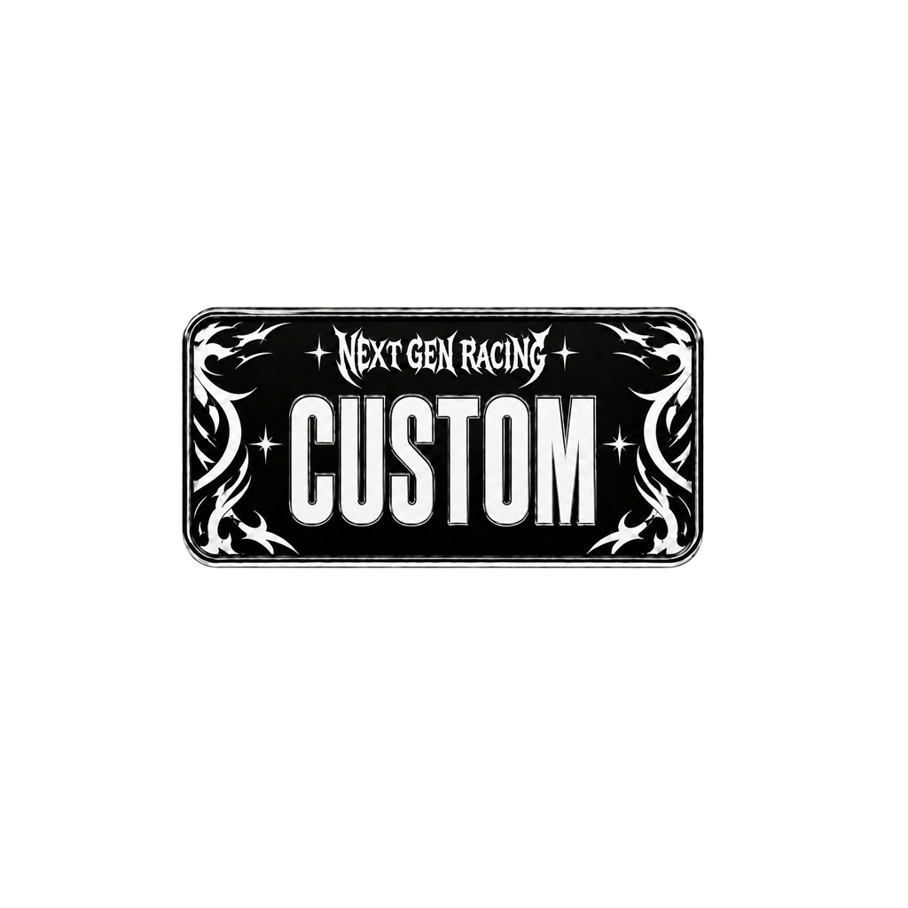 CUSTOM BIKE PLATE