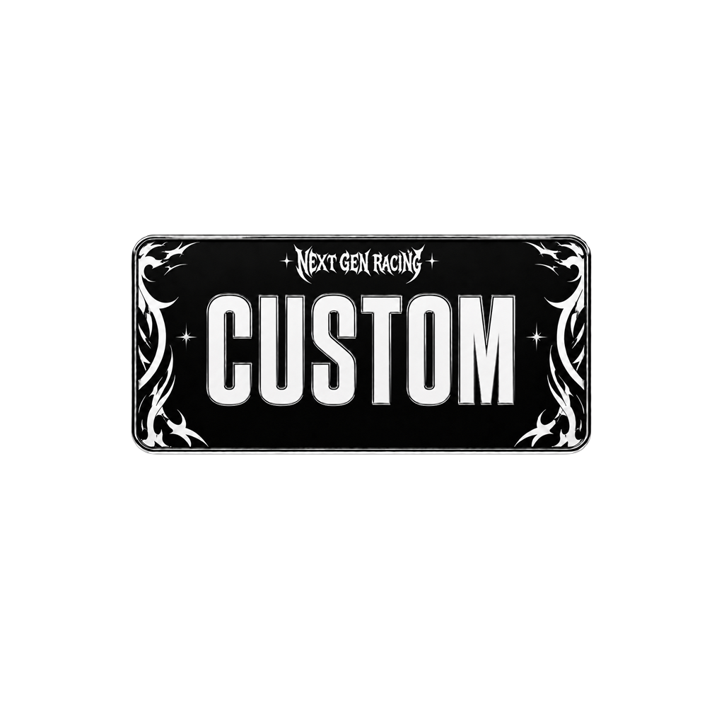 CUSTOM CAR PLATE