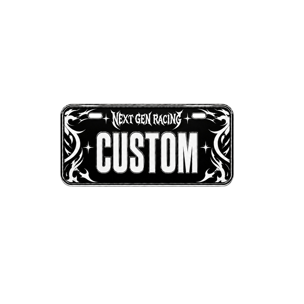 CUSTOM BIKE PLATE