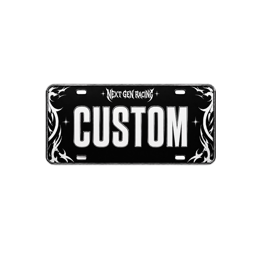 CUSTOM CAR PLATE