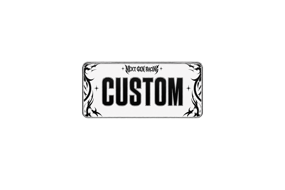 CUSTOM CAR PLATE