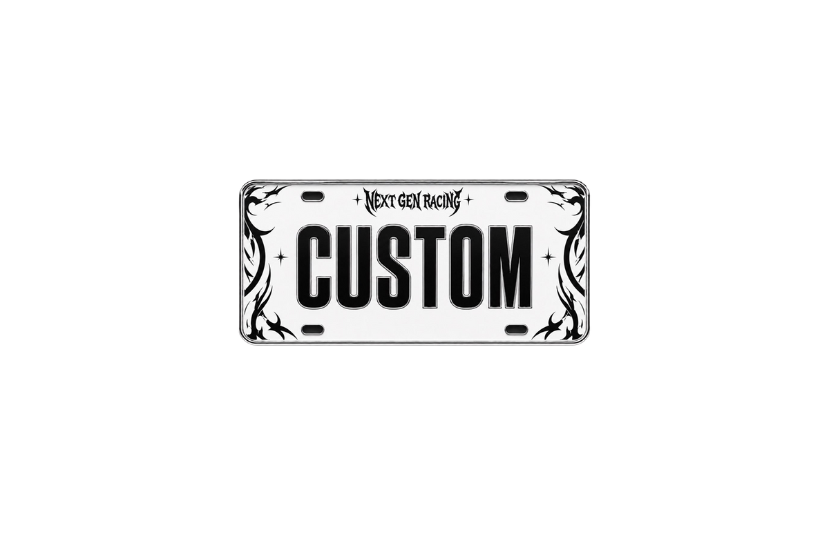 CUSTOM CAR PLATE