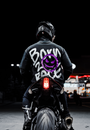"BORN 2 RACE" PURPLE TEE
