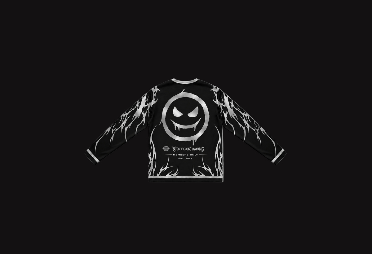 BLACK JERSEY (REFLECTIVE)
