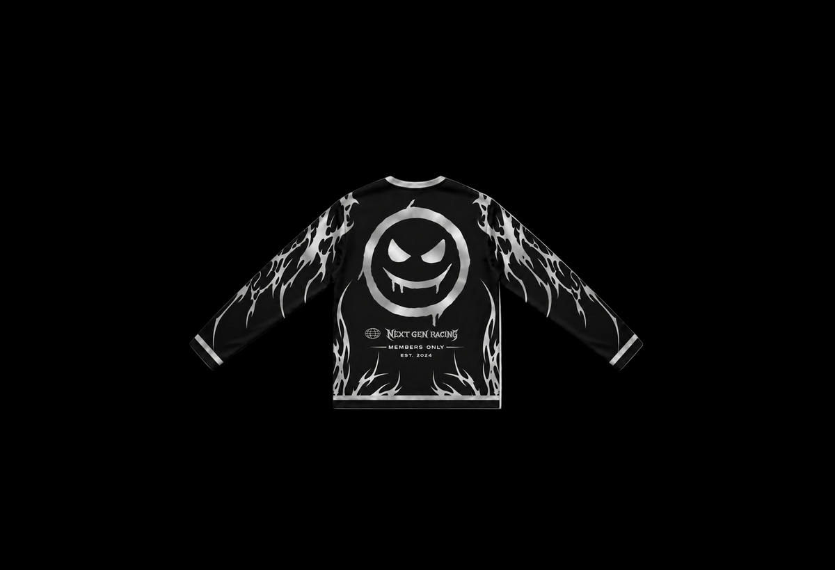 BLACK JERSEY (REFLECTIVE)