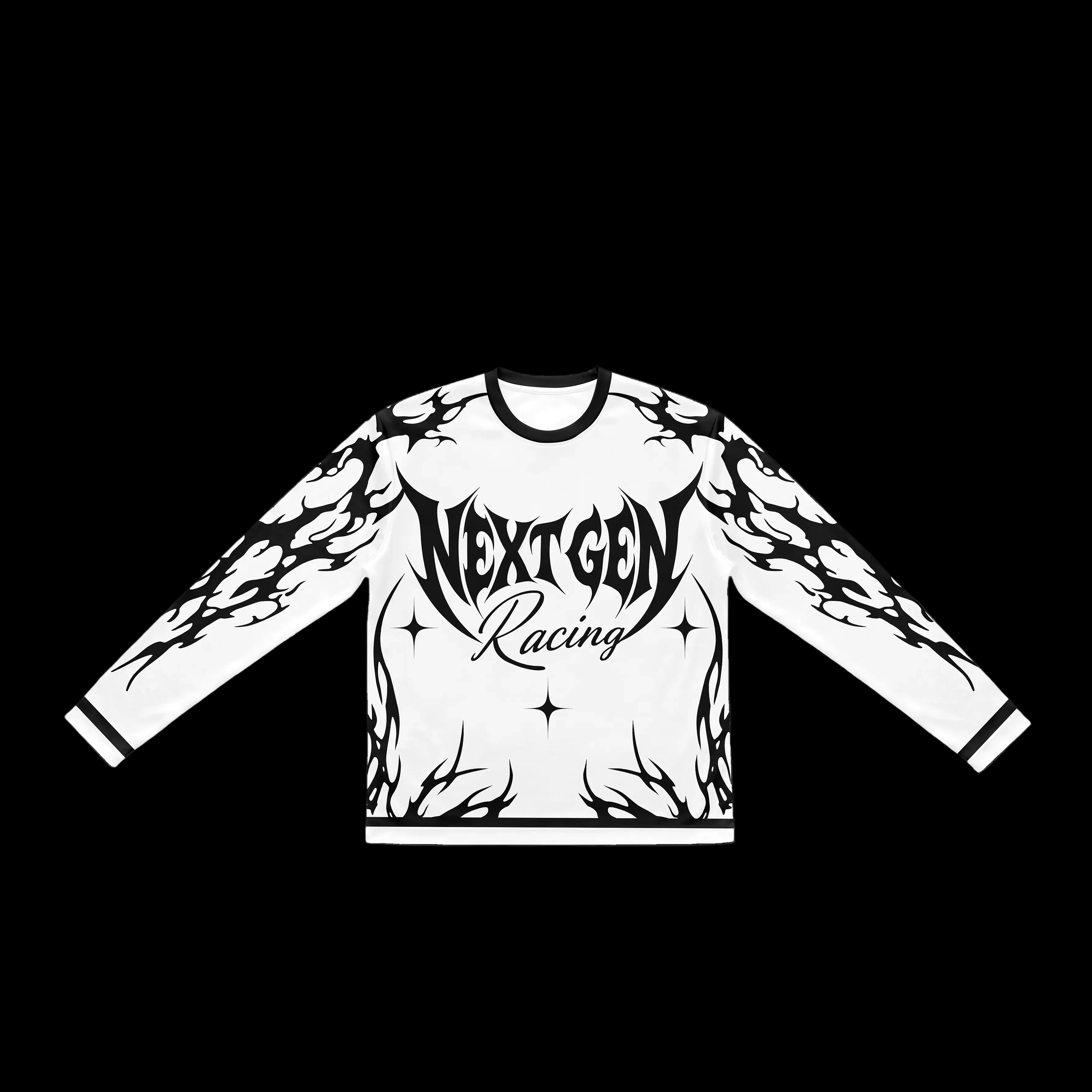 WHITE JERSEY (NON-REFLECTIVE)